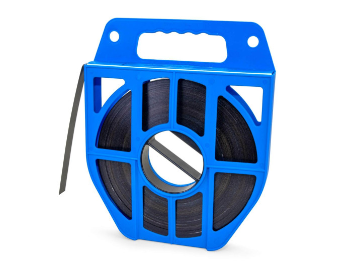 200' x .020" Steel Strapping in Plastic Self-Dispensed Case